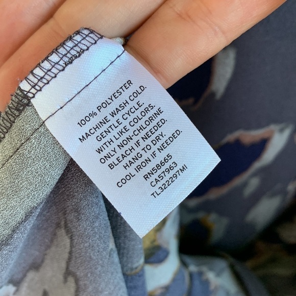 Leith Cut Out Feathers Long Sleeve Mini Dress sz M - Picture 8 of 9